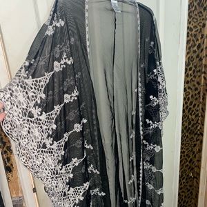 Plus size kimono